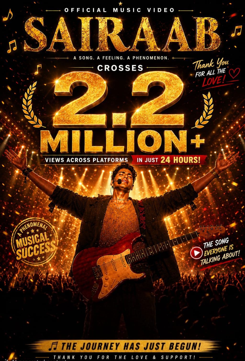2.2 Million+ Views and Counting! How ‘Sairaab’ Transformed from a Title Track into the Internet's Ultimate Love Anthem