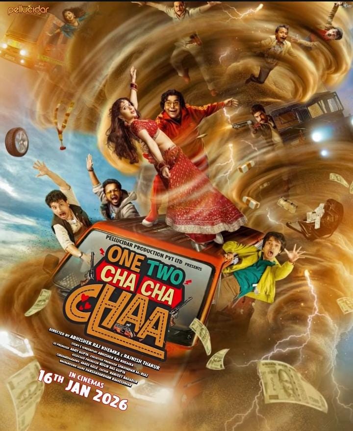 Bollywood’s New Comedy Storm—One Two Cha Cha Chaa Arrives on 16th January 2026!